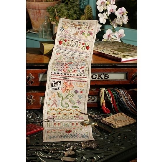 The Embroideress Band Sampler The Cross Stitch Guild